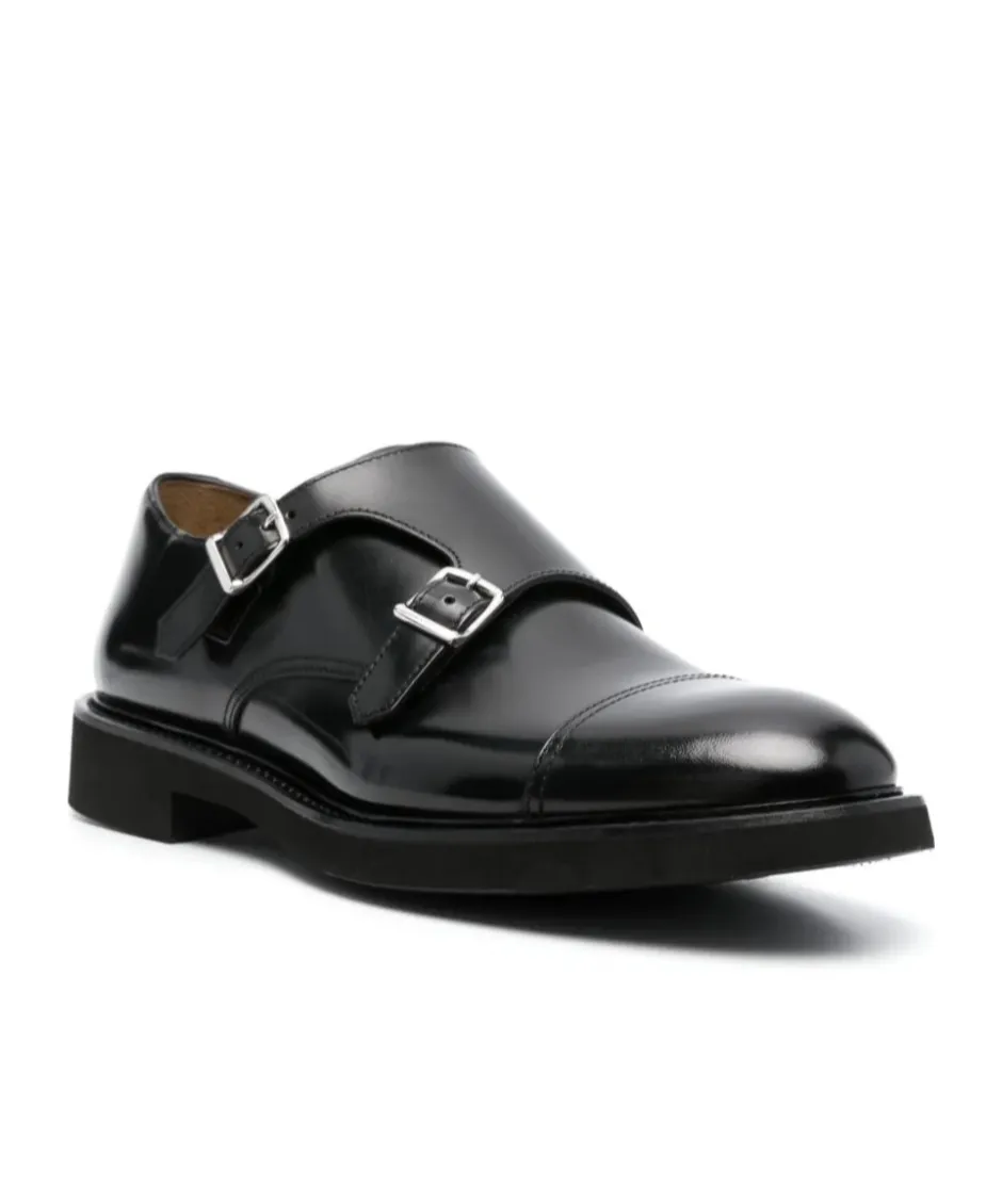 Buckle-Fastening Monk Shoes
