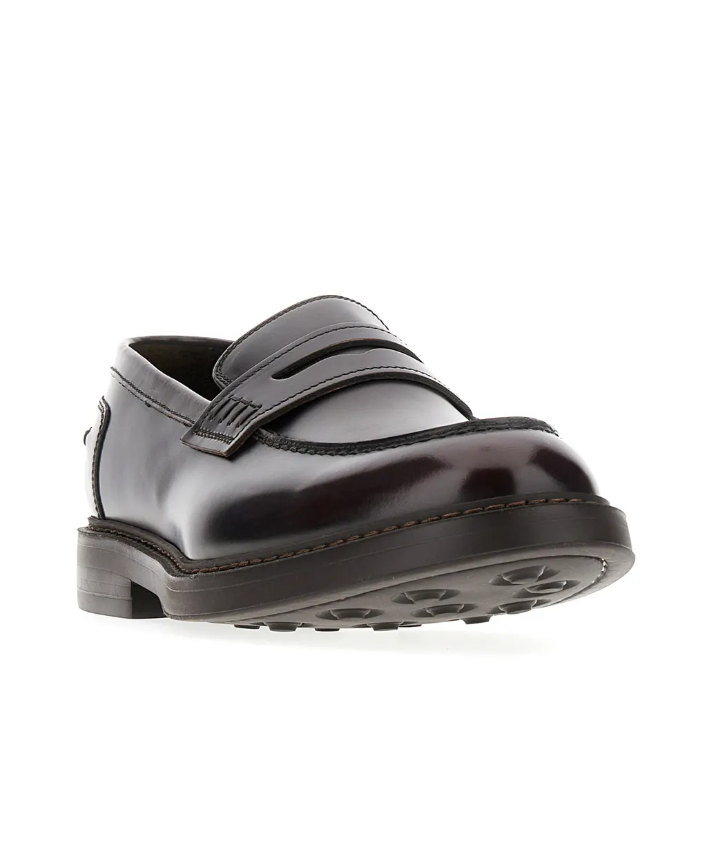 High-Shine Slip-On Loafers