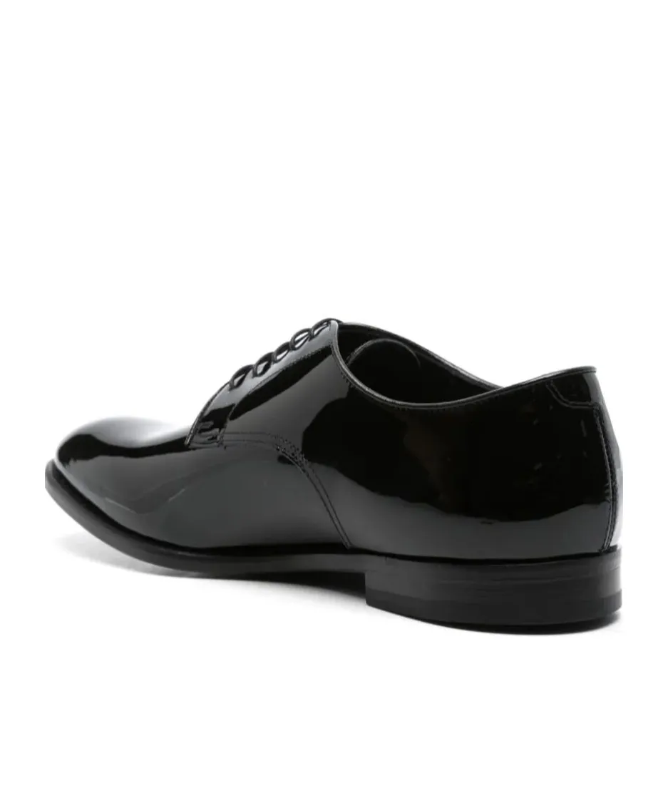 Patent-Leather Derby Shoes