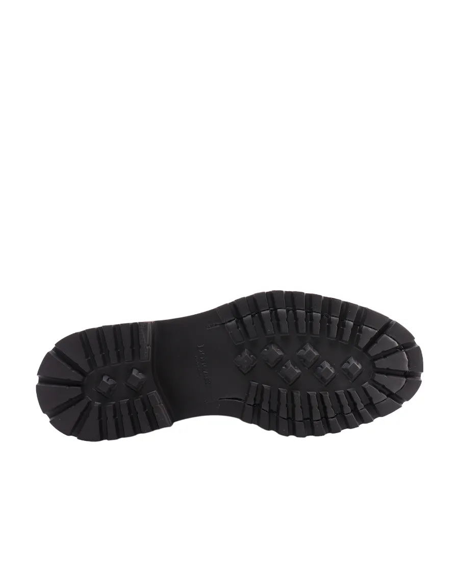 Two-Hole Round-Toe Lace-Up Shoes