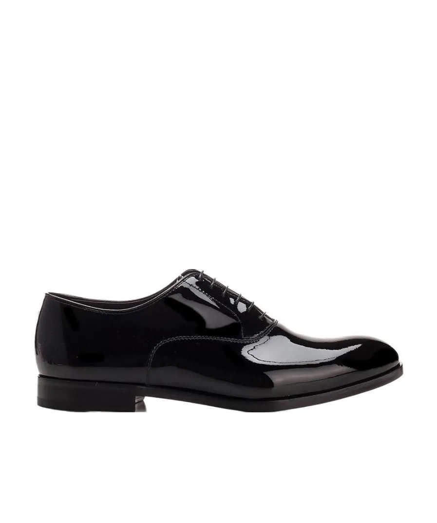 Patent-Leather Oxford Shoes
