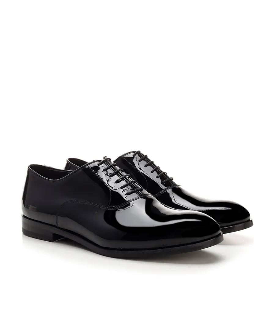 Patent-Leather Oxford Shoes