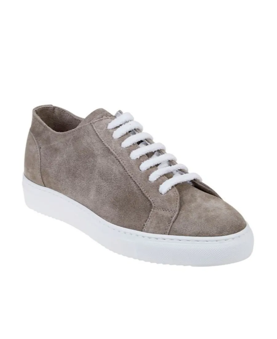 Round Toe Lace-Up Sneakers