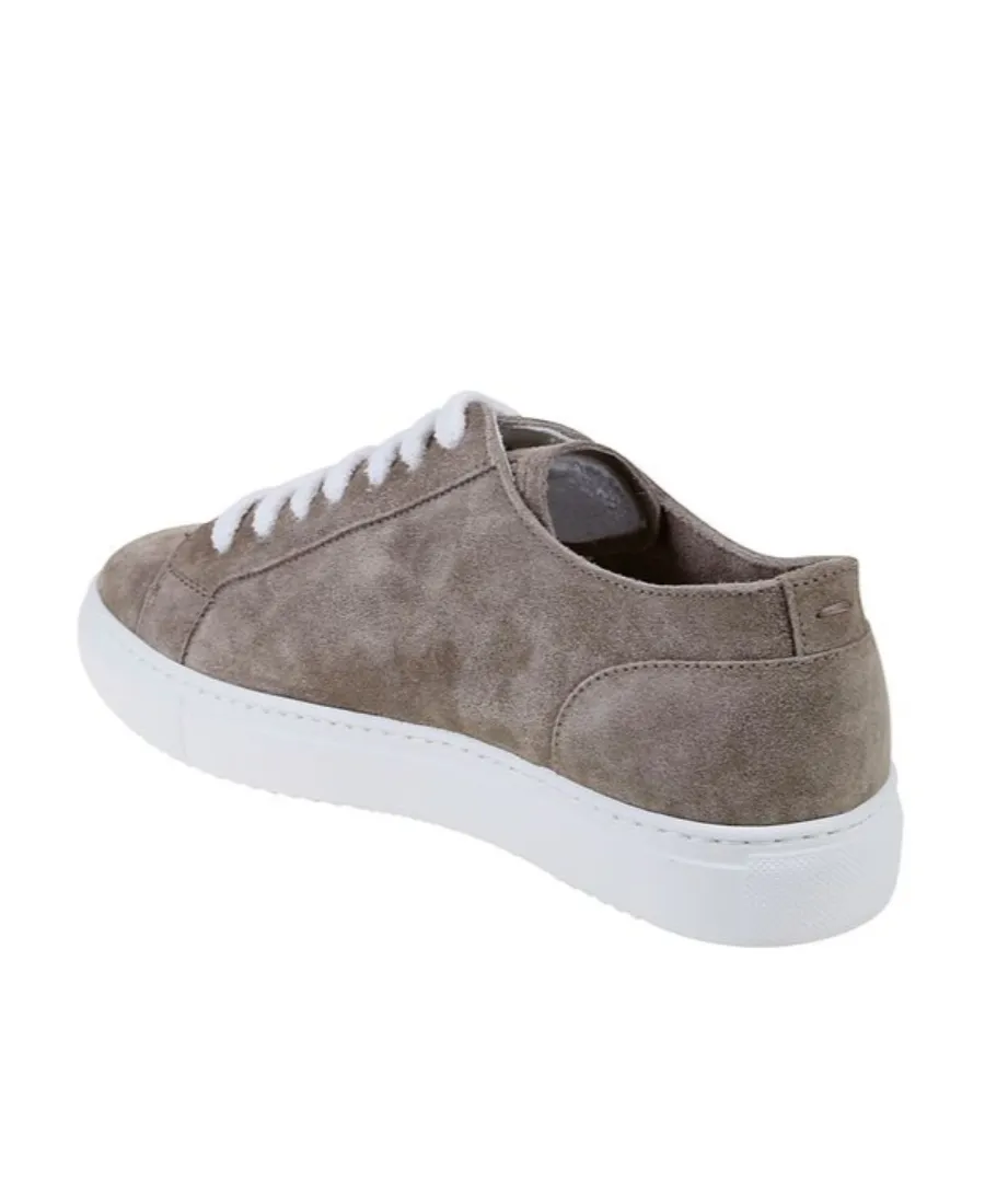 Round Toe Lace-Up Sneakers