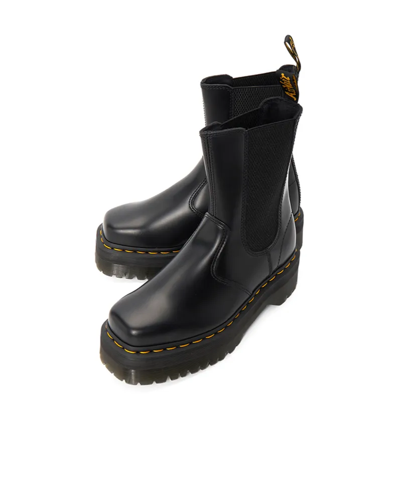 2976 Platform Leather Chelsea Boots