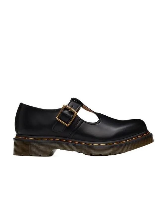 Polley Mary Jane Flat Shoes
