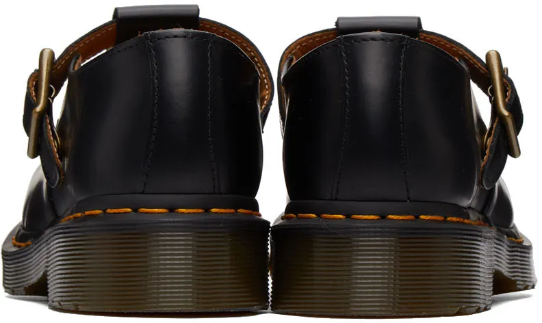 Polley Mary Jane Flat Shoes