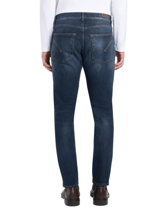 Five-Pocket Straight-Leg Jeans