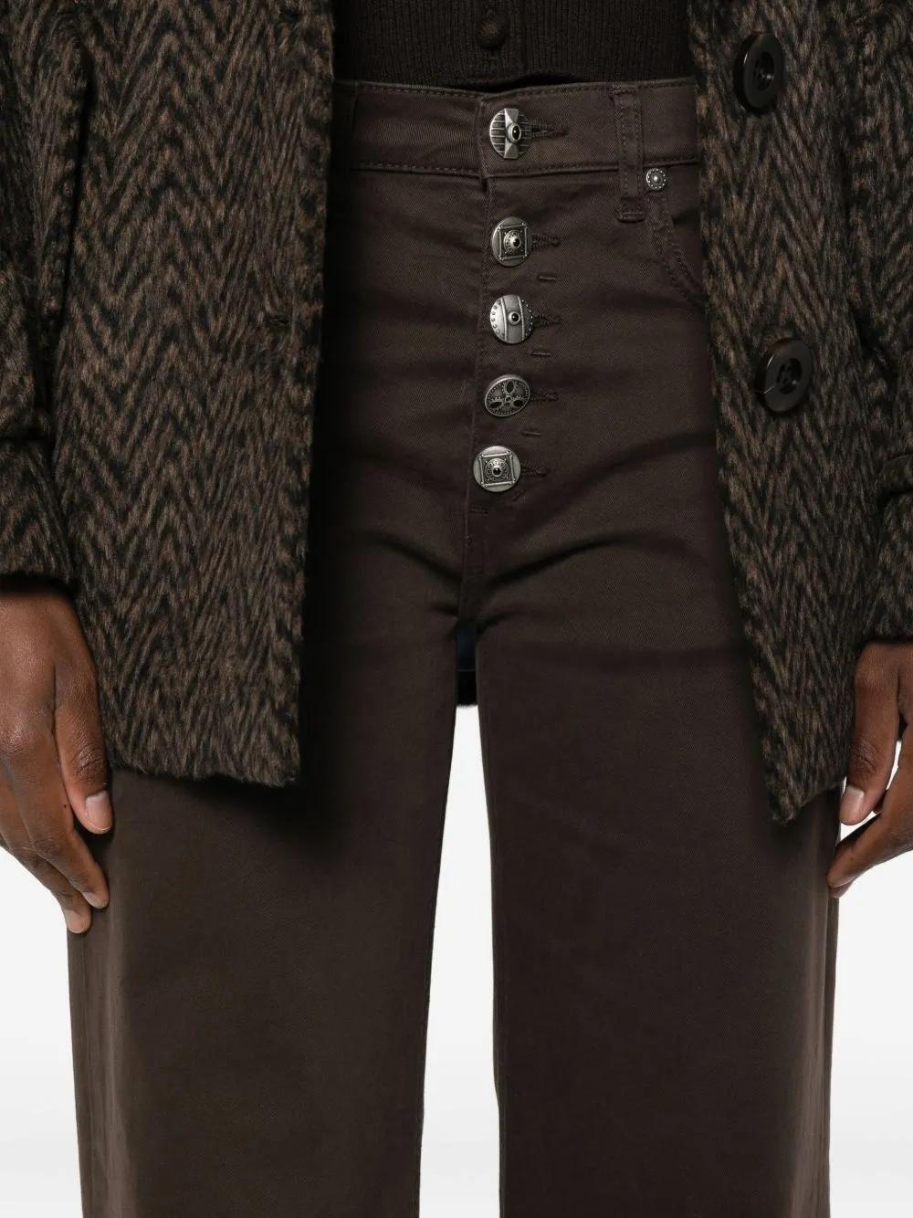 Buttoned Jeans