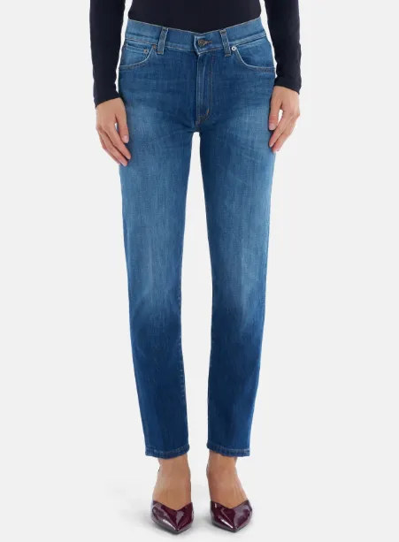 Daila Slim-Fit Stretch Denim Jeans