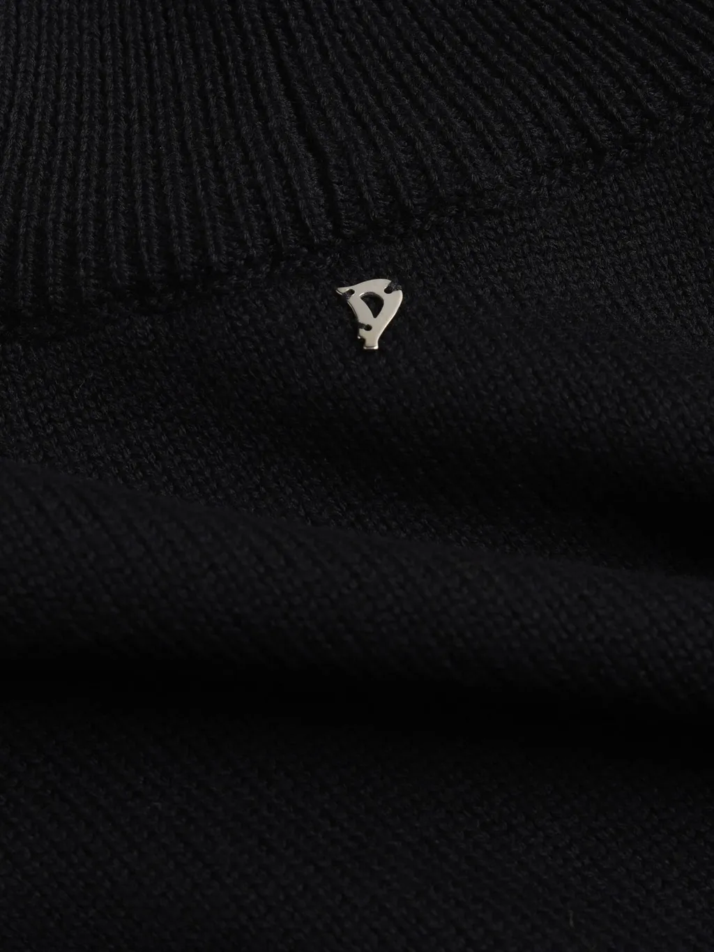 Turtleneck Ribbed Sweater