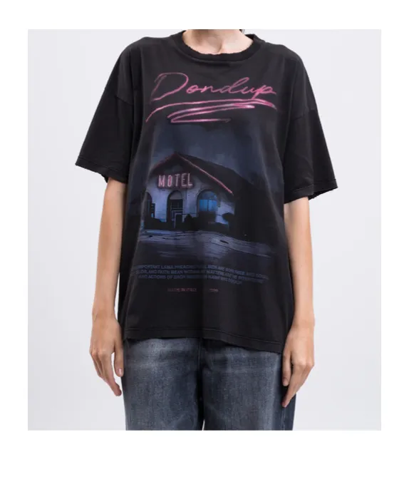 Oversized Logo Print T-Shirt
