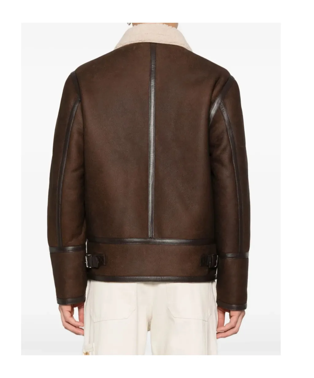 Shearling Collar Coat