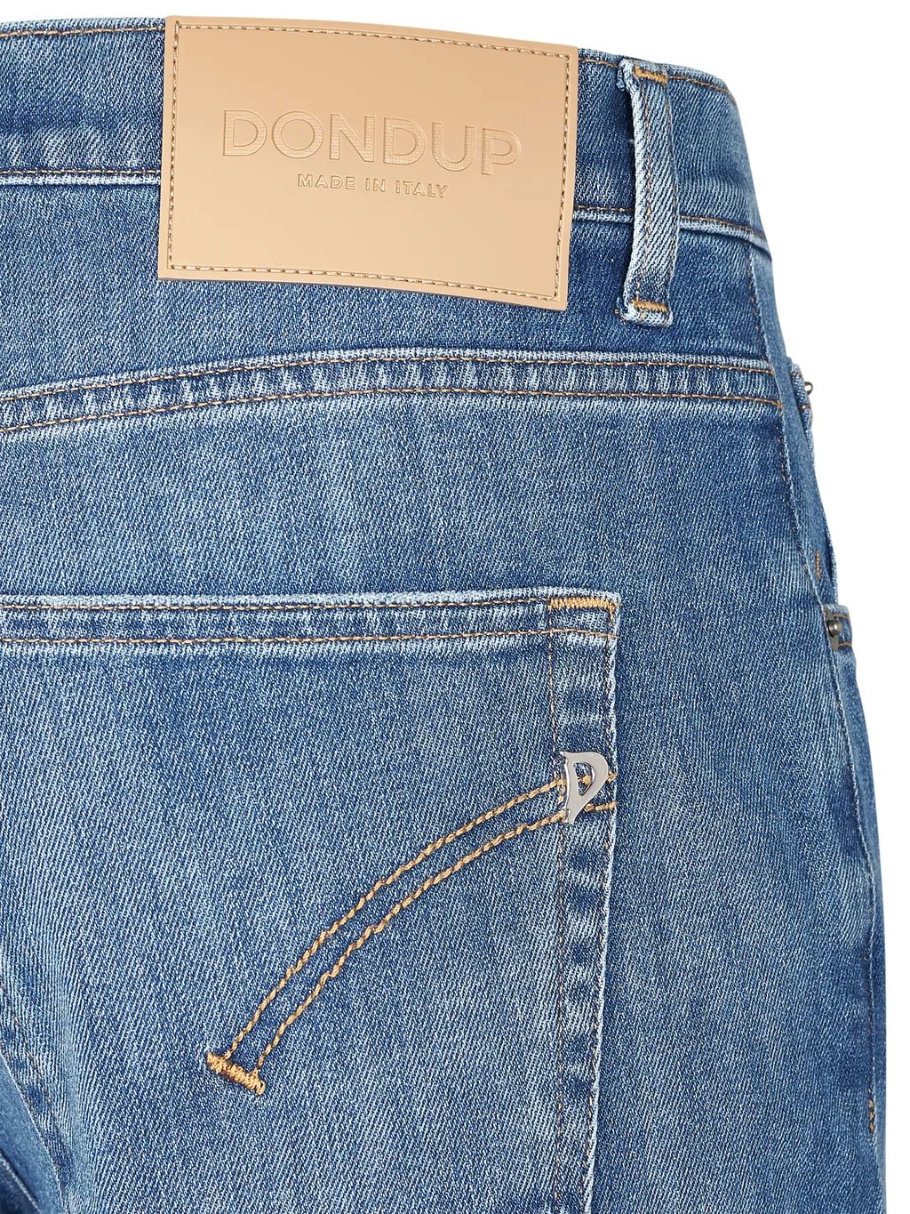 Jewel Button Wide-Leg Jeans