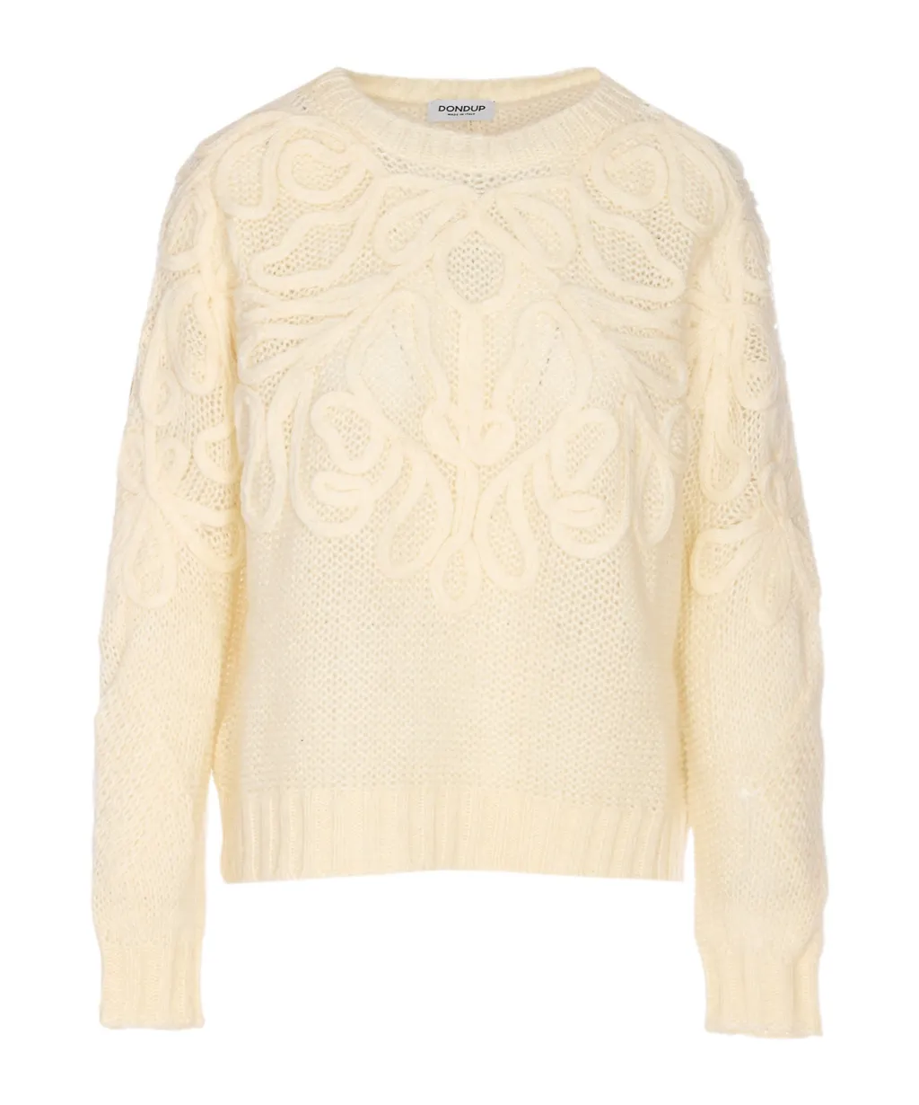 Embroidered Crewneck Knitwear