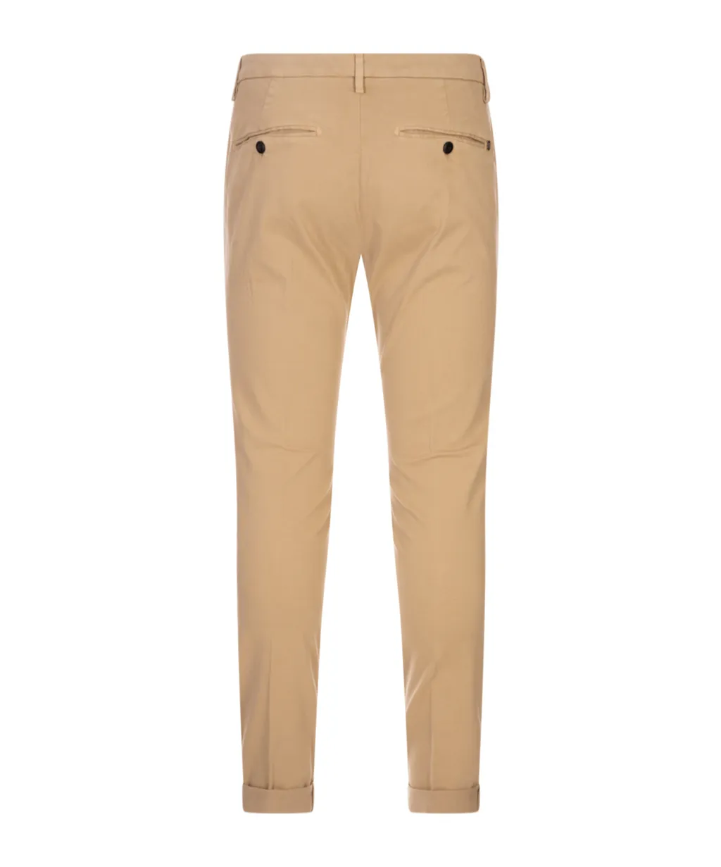 Belted Cotton Pants