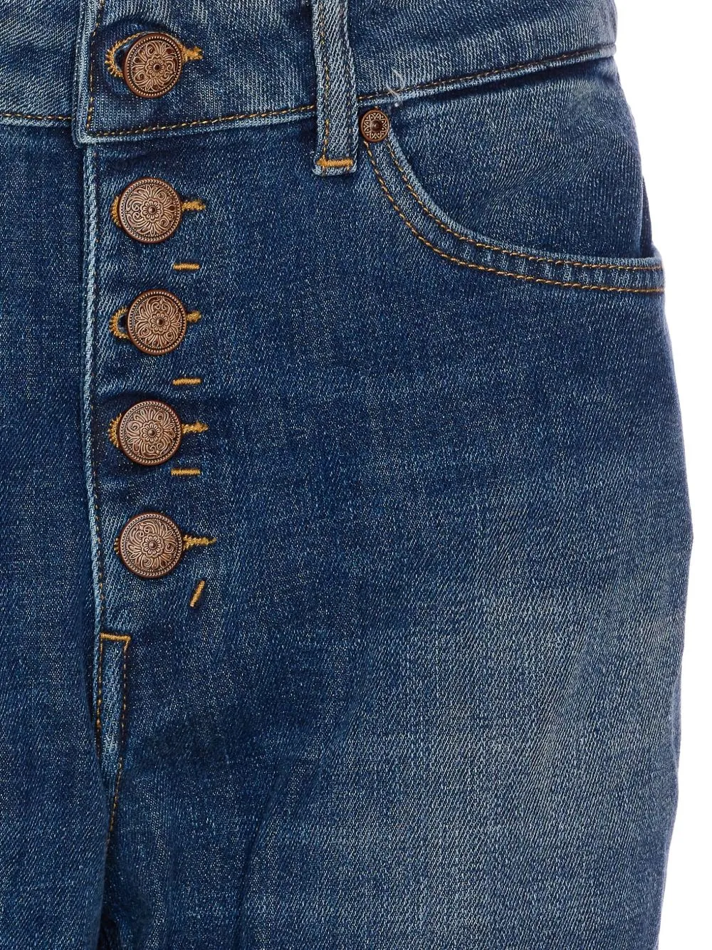 Belt-Lined Jeans