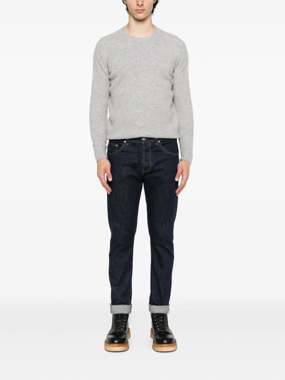 Cotton-Blend Jeans