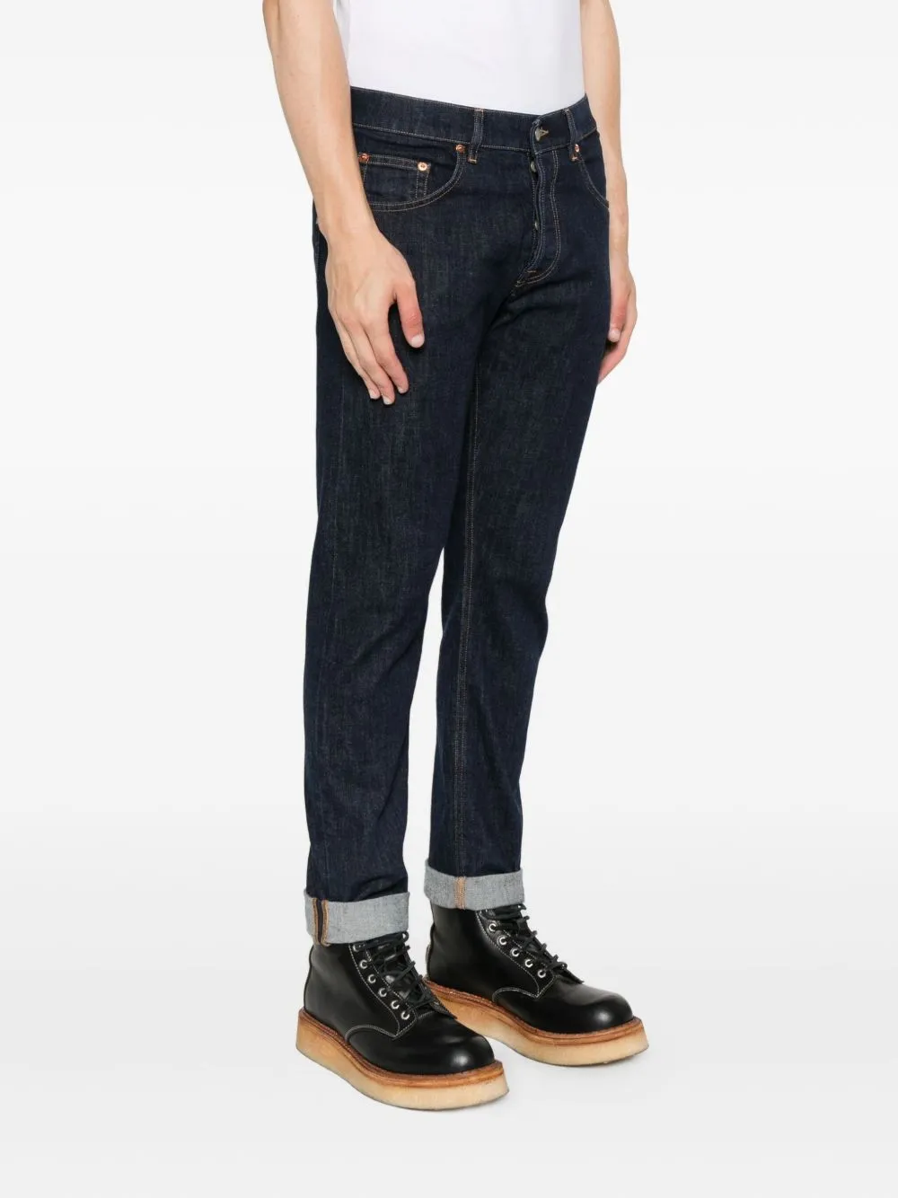 Cotton-Blend Jeans