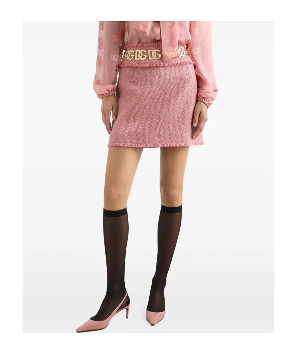 Tweed Mini Skirt