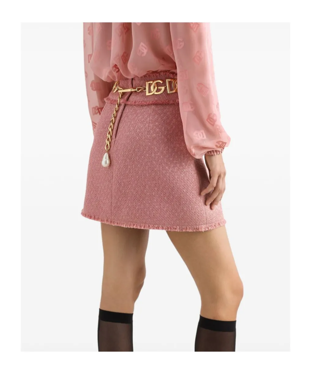 Tweed Mini Skirt