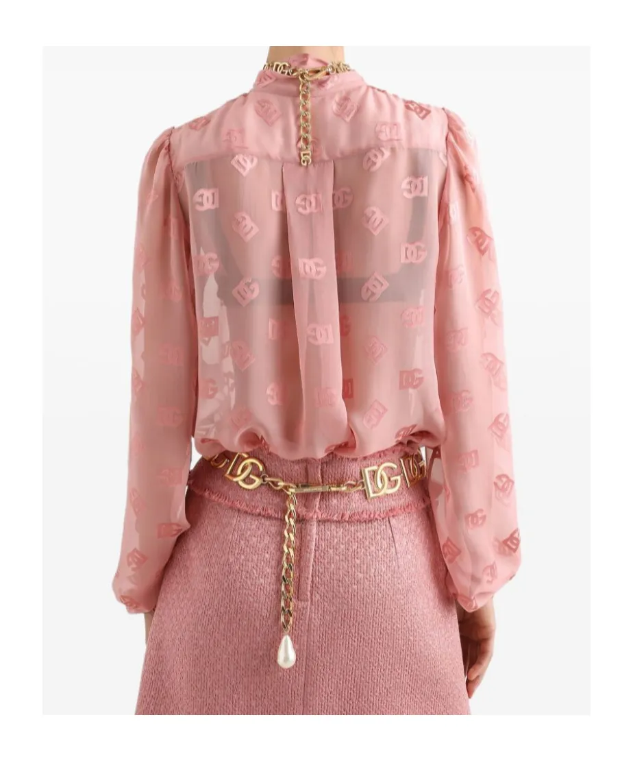 All-Over Dg Logo Jacquard Shirt