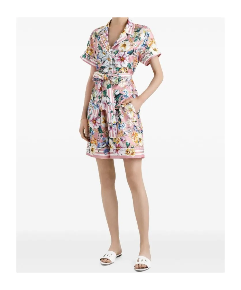 Allover Floral Printed Shorts