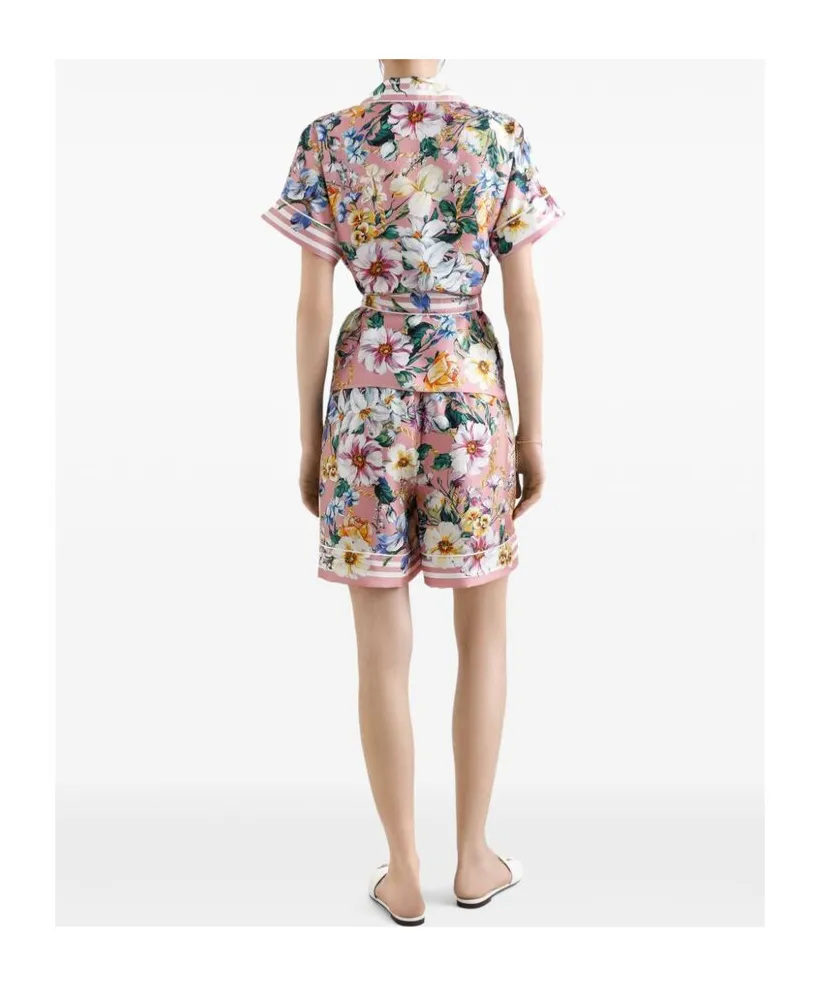 Allover Floral Printed Shorts