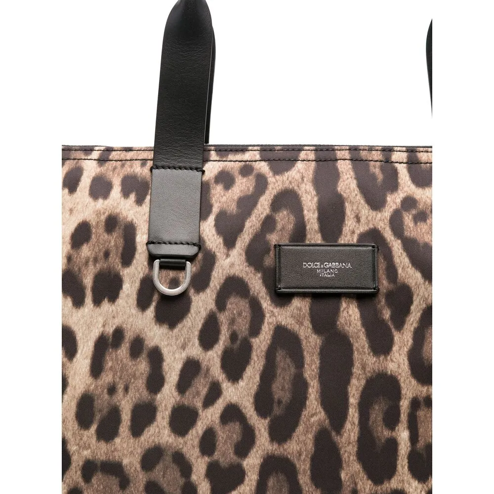 Leopard Printed Tote Bag