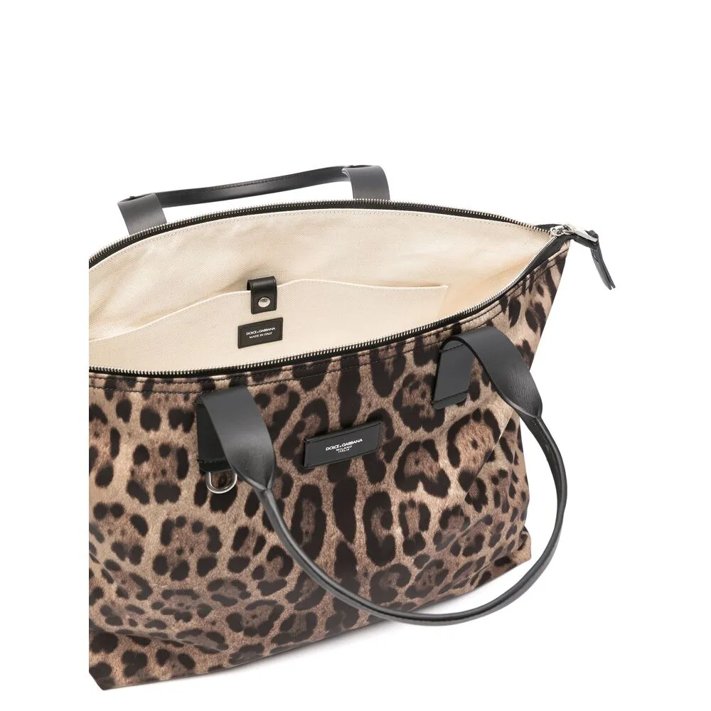 Leopard Printed Tote Bag