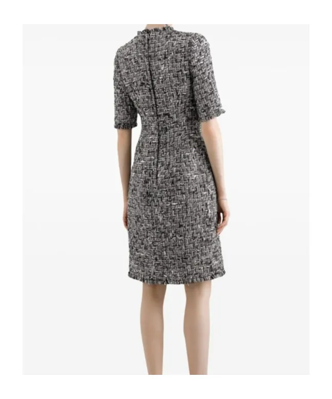 Tweed Midi Dress