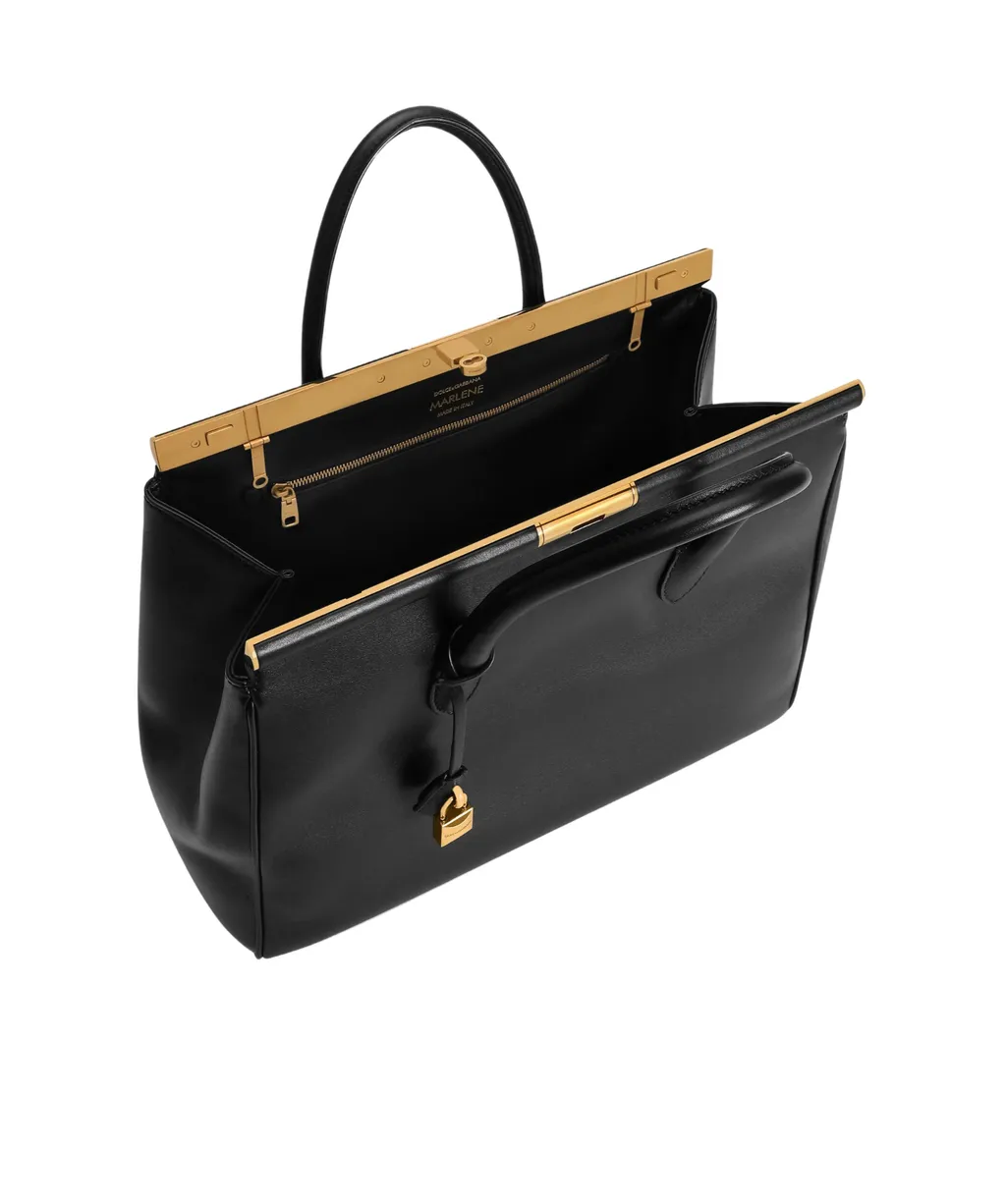Marlene Turn-Lock Fastened Handbag