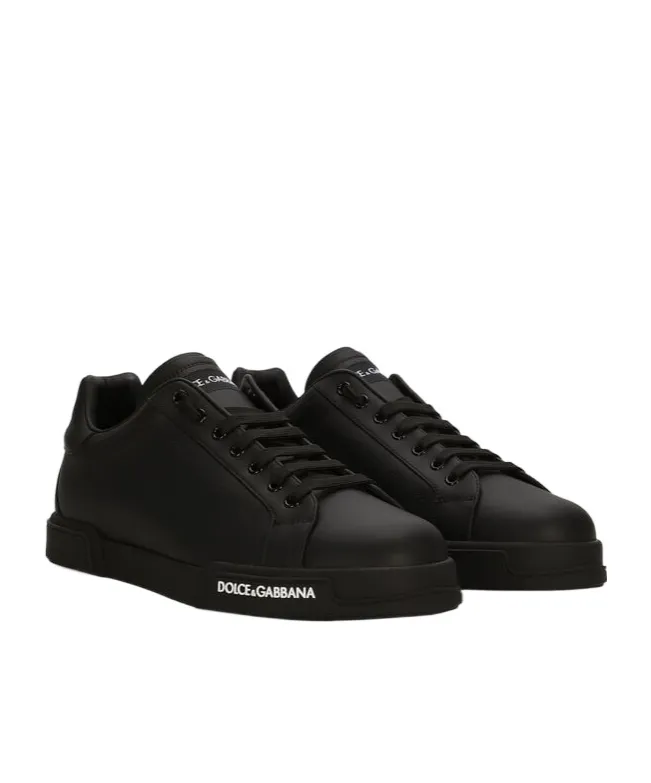 Logo Embossed Portofino Sneakers