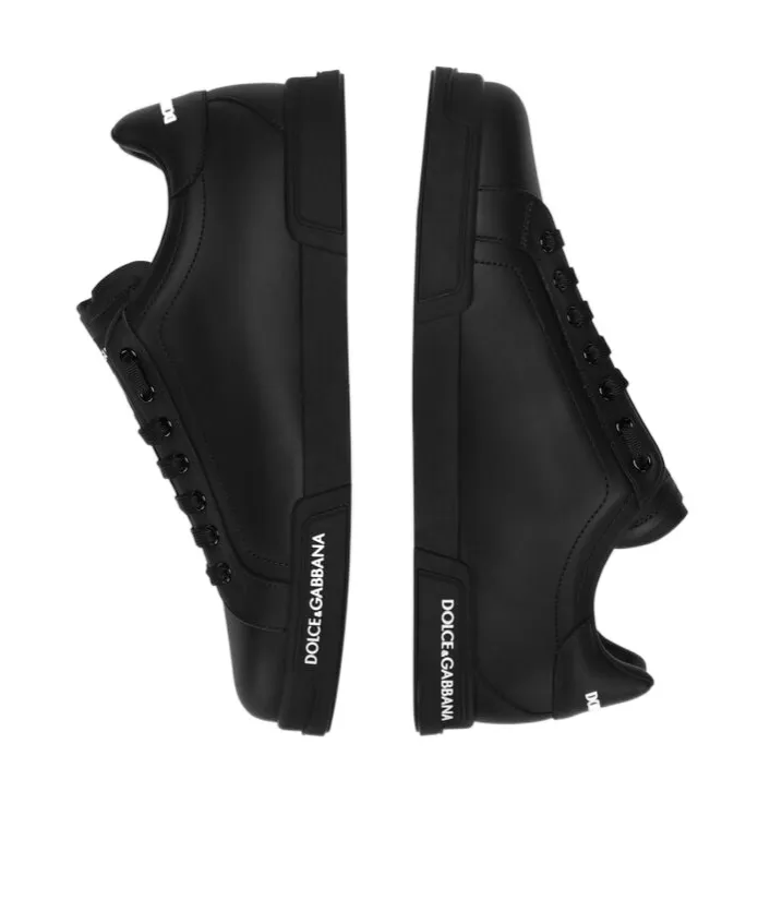 Logo Embossed Portofino Sneakers