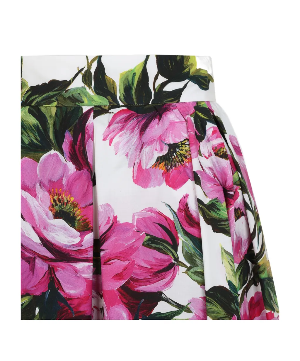Printed Midi Skirt