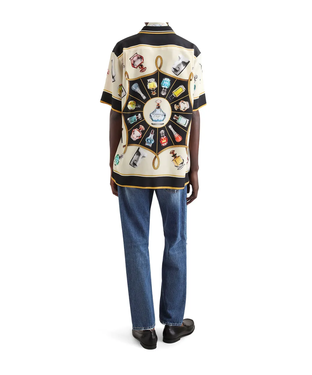 Graphic Printed Short-Sleeved Shirt