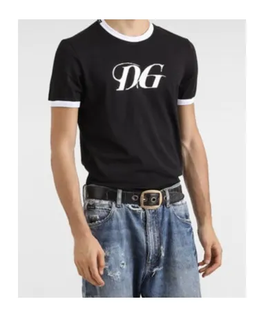 Dg Printed Crewneck T-Shirt