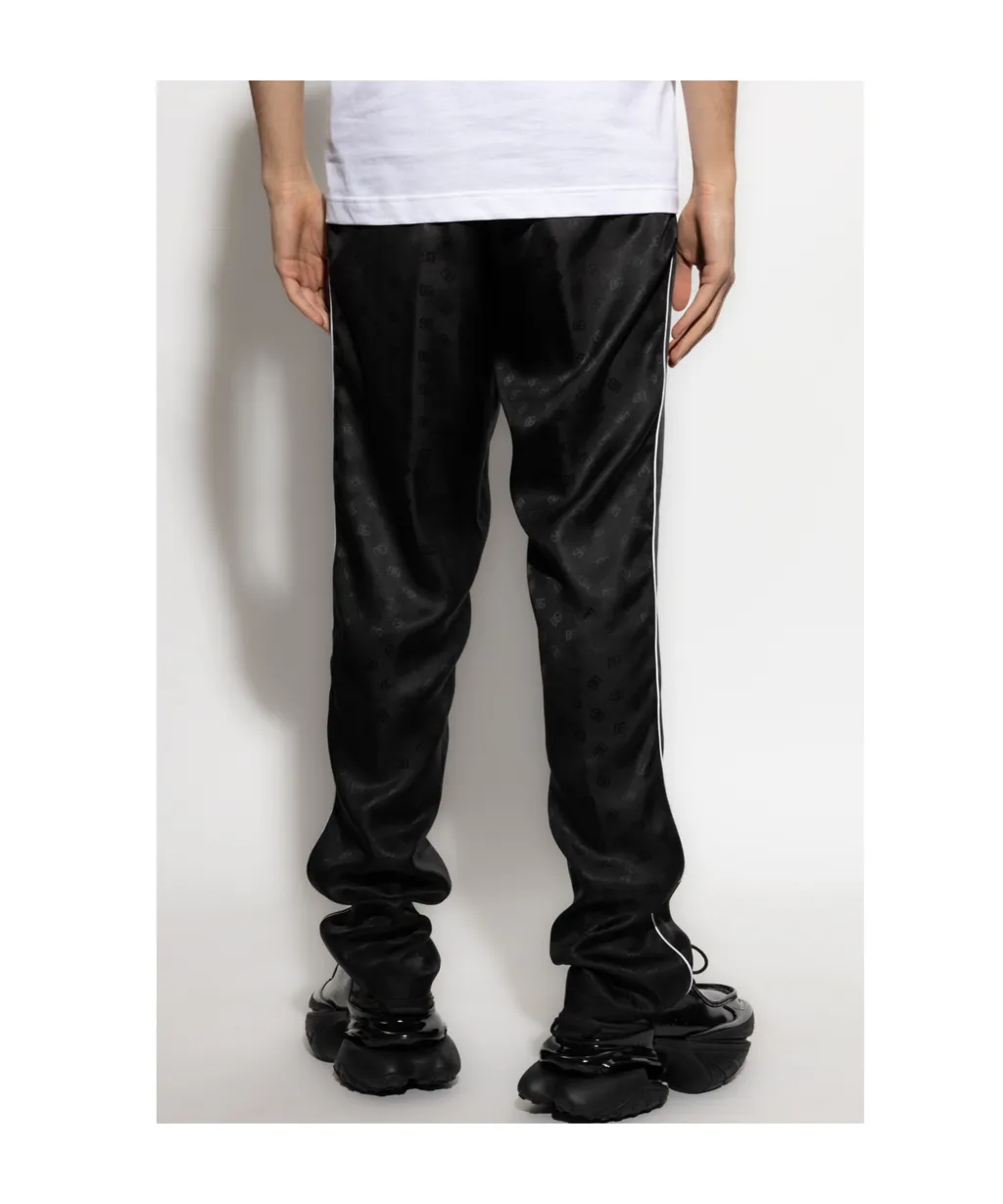 Monogram Jacquard Trousers