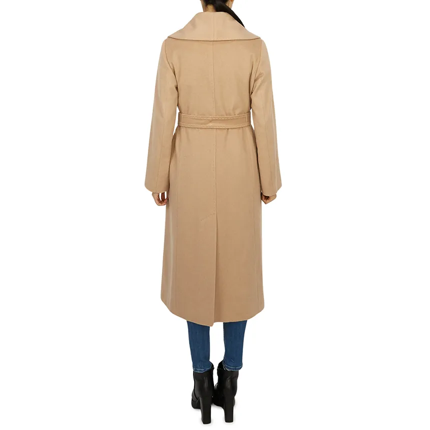 Long-Sleeved Lapel Coat