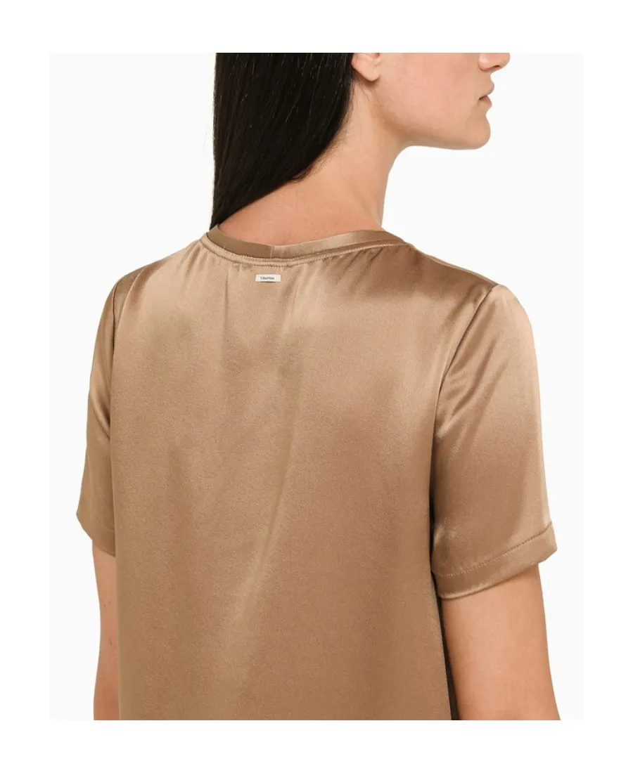 T-Shirt With Round Neck And Short Sleeves