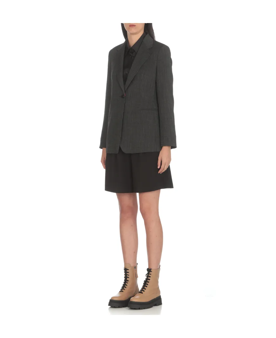 Single-Breasted Suit Jacket
