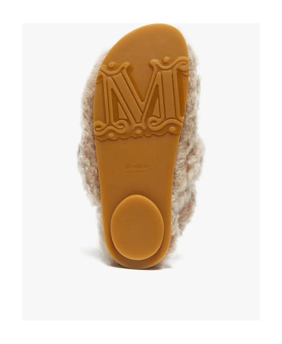 Teddy Touch-Strap Slippers