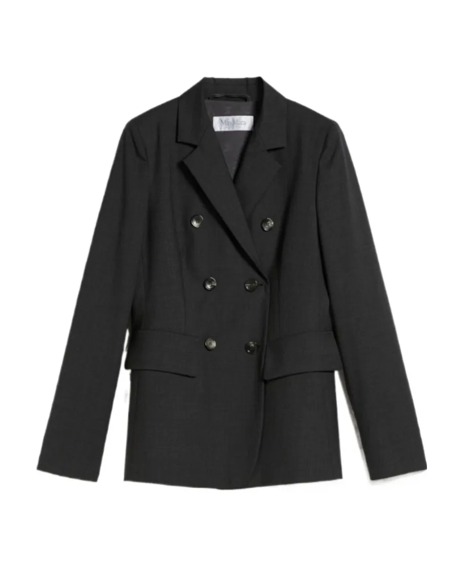 Wool Double-Breasted Blazer