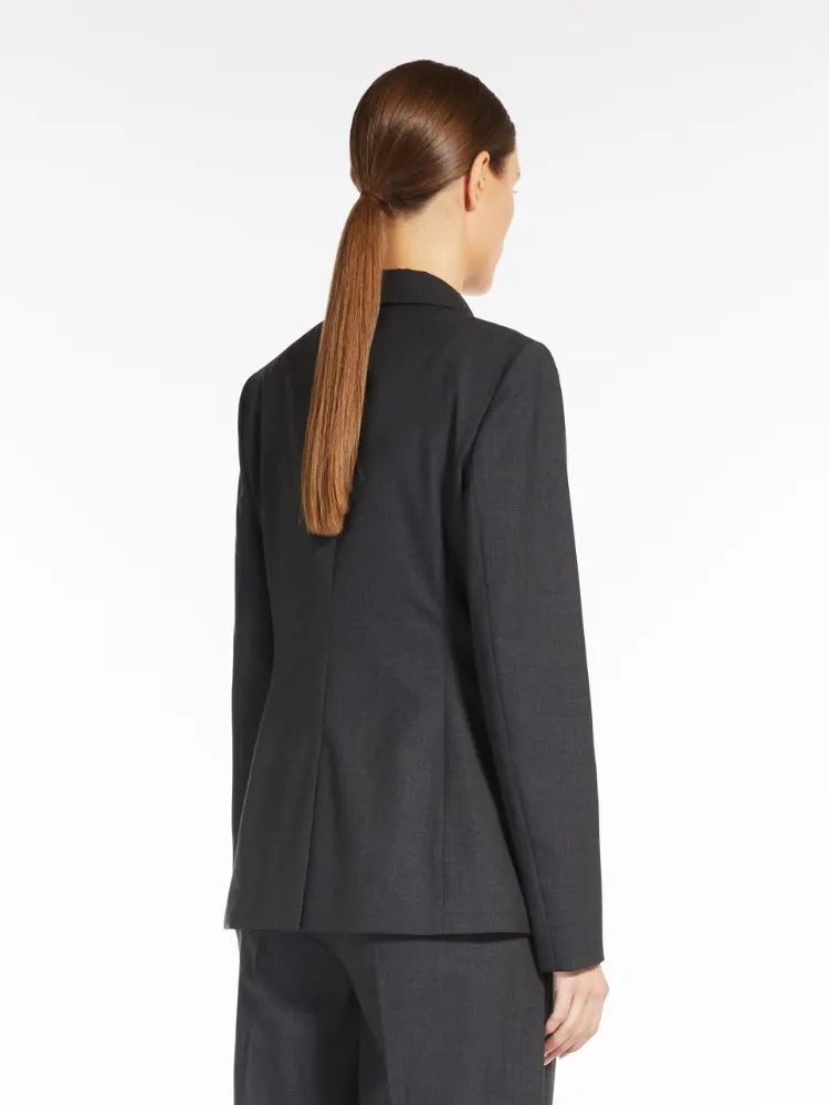 Wool Double-Breasted Blazer