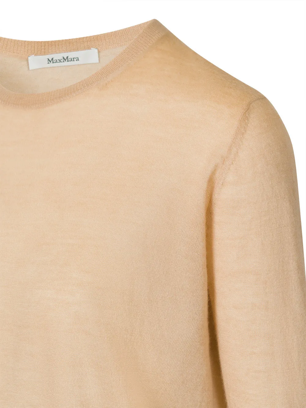 Round-Neck And Long-Sleeved Sweater