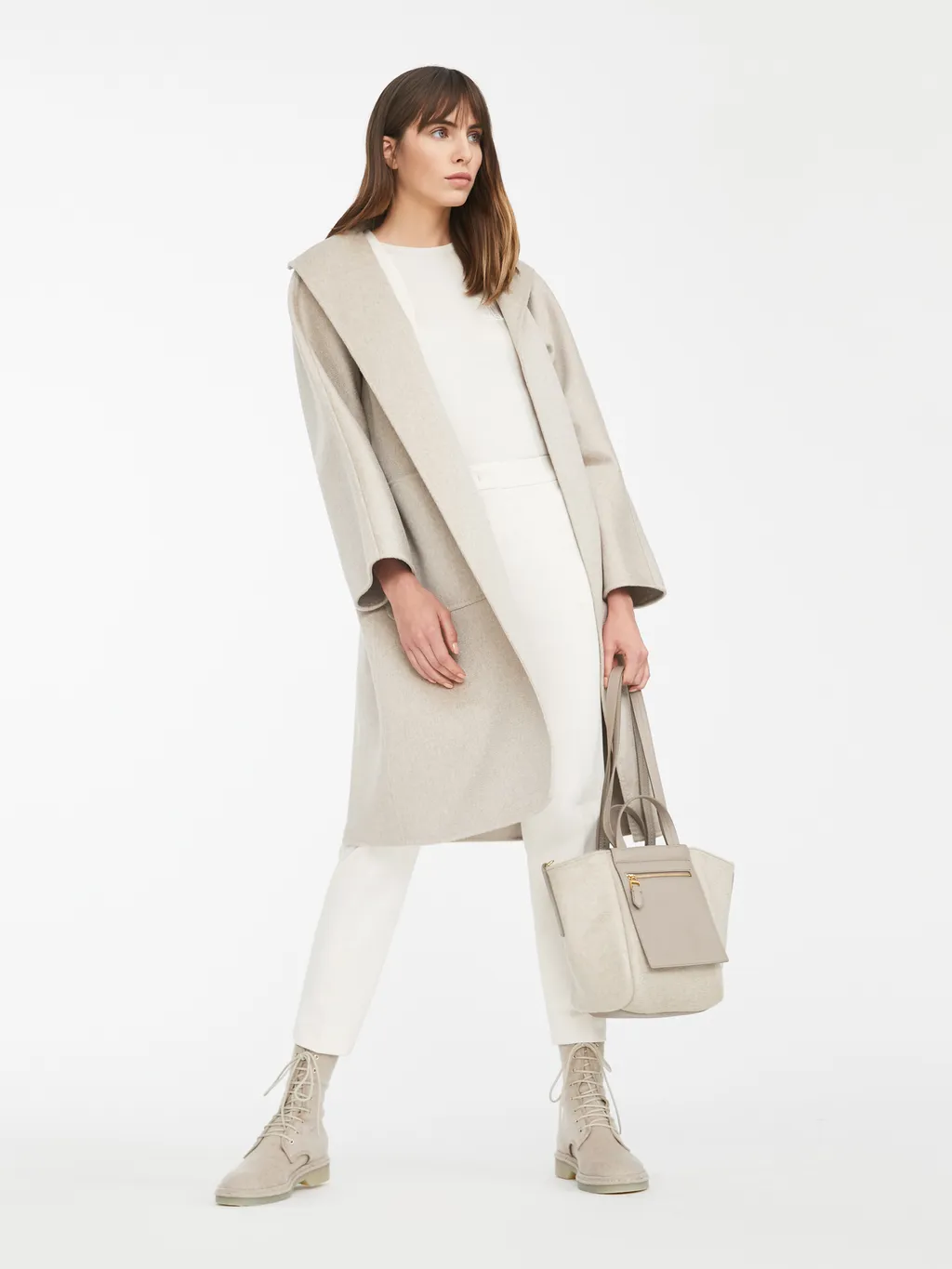 Lilia Belted Long-Sleeved Coat