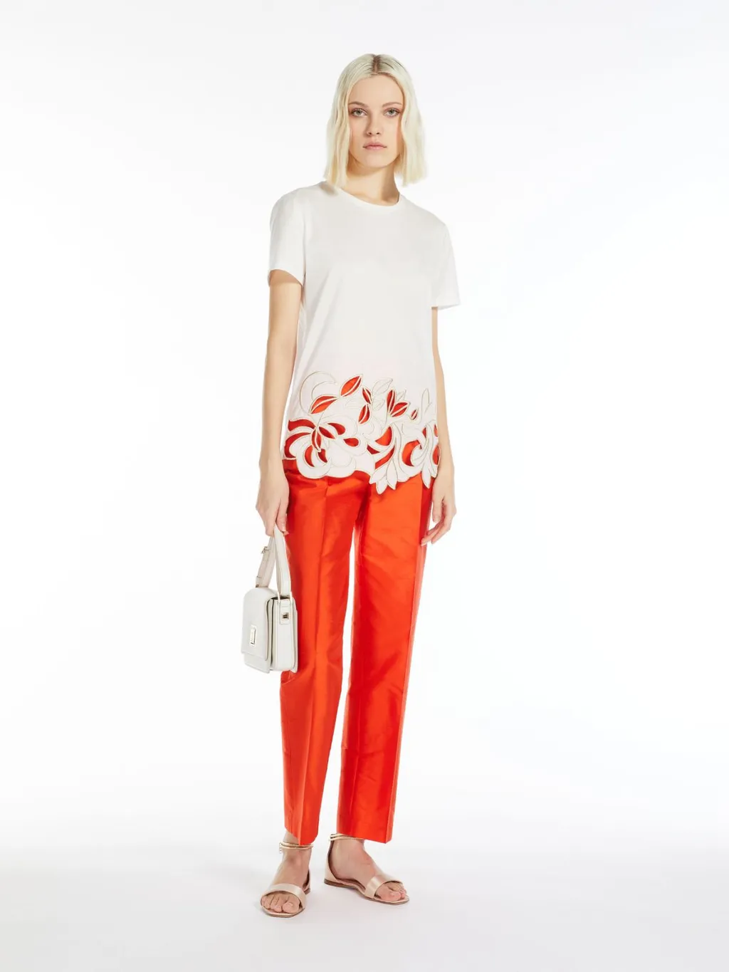 Embroidered Decorative T-Shirt