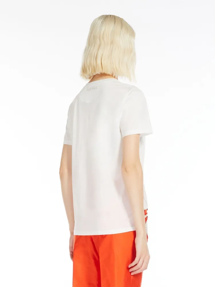 Embroidered Decorative T-Shirt