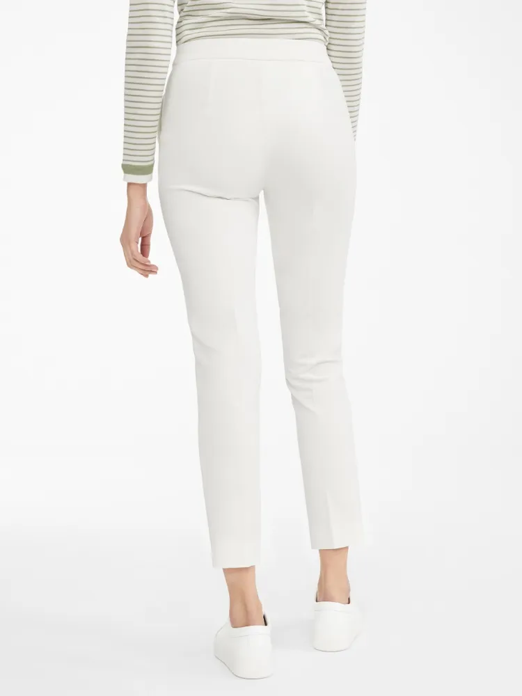 Mid-Rise Cropped Trousers