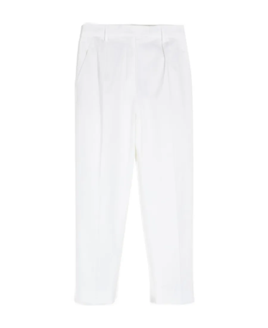 Cotton Gabardine Casual Pants